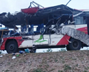 Four killed in truck-bus collision in Chitradurga